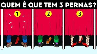 12 DAS CHARADAS MAIS COMPLICADAS PARA LEVAR A SUA MENTE AO LIMITE [upl. by Brass]