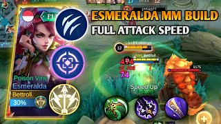 NEW BUILD FOR ESMERALDA  ESMERALDA MARKSMAN BUILD FULL ATTACK SPEED  INSPIRE [upl. by Hochman]