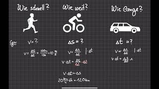 Kinematik 1 Umgang mit Formeln [upl. by Acinorrev]