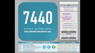 7440 Excel Tablomuz Matrah Artırımı  Kayıt Düzeltme  Değerleme [upl. by Phyllis494]