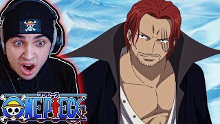 SHANKS ENDS THE WAR One Piece REACTION Episode 488 489 [upl. by Korey160]