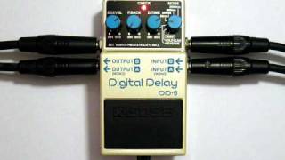 BOSS DD6 Digital Delay Demo [upl. by Aneris]