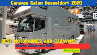 2021 Vario Mobil Vario Alkoven 900 Exterior Walkaround MErceds Atego Dusseldorf Caravan Salon [upl. by Notyap639]