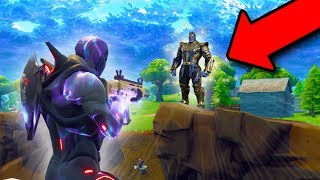 PLAY AS THANOS FROM AVENGERS INFINITY WAR  Fortnite Battle Royale [upl. by Ardolino]