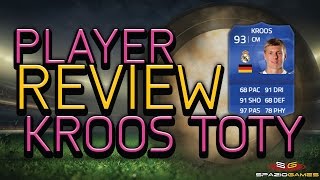 FIFA 15 UT  RECENSIONE KROOS TOTY  KROOS TOTY PLAYER REVIEW [upl. by Ainala]