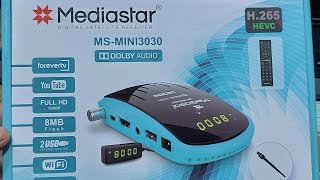 MediaStar MS 3030  Details  Unboxing  Recivers [upl. by Kcirdnekel84]