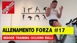 Allenamento ciclismo Indoor rulli FORZA 17 [upl. by Merralee312]