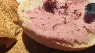 Easiest￼ Rezept ever￼ Braunschweiger SausageSpread two Ingredients The German Sausage Maker [upl. by Hadias]