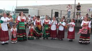 2013  PIZZICA  ITALIENISCHE FOLKLORE IM HAFEN VON VIESTE [upl. by Thanh]