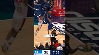 Is Mikal Bridges’ shot alright 👀😅 [upl. by Uriia313]