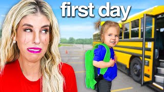 Daughter Survives First Day of School in Every Grade Emotional [upl. by Joanna]