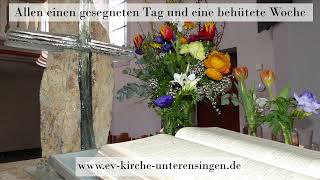 Gottesdienst 20102024 um 10 Uhr  Michaelskirche Unterensingen [upl. by Anemix74]