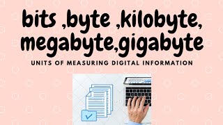 A simplified way to understand bits bytes kilobytes and other data measuring units [upl. by Bobseine]