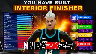 THIS INTERIOR FINISHER BUILD IS DOMINATING 2K25 BEST SLASHING BUILD IN 2K25 [upl. by Tab]