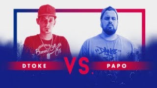 DTOKE vs PAPO  Red Bull LOLLAPALOOZA Exhibicion Argentina 2019 [upl. by Aliahs]