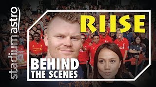 John Arne Riise  Behind The Scenes  Express  Astro SuperSport [upl. by Arriek603]