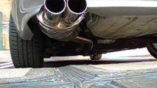 BMW 2004 325ci Eisenmann Race Exhaust Muffler amp Midpipe [upl. by Reivaj]