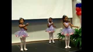 LET GO LET GOD PRESCHOOL PRAISE DANCERS [upl. by Hazlett]