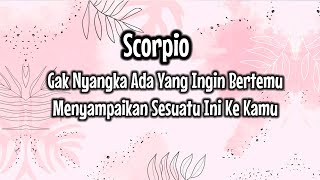 Scorpio💞Gak Nyangka Ada Yang Ingin Bertemu Menyampaikan Sesuatu Ini Ke Kamu🌹😍 [upl. by Renault]