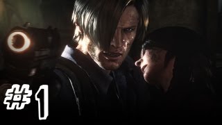 Resident Evil 6 Gameplay Walkthrough Part 1  Leon  Helena Campaign Chapter 1 RE6 [upl. by Nivonod91]