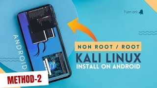 🔥Method2 Kali linux nethunter Rootless installation on android SezanMahmood [upl. by Namharludba398]