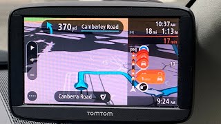 best tomtom car sat nav via 52 review youtube video best sat nav for car uk [upl. by Urina]