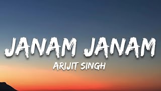 quotJanam Janamquot Song With Lyrics Hindi  Dilwale  Arijit Singh  Antara Mitra  Pritum  SRK [upl. by Adnolor]