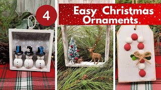 Cheap DIY Christmas Ornaments You Need To Try [upl. by Ahseekan]