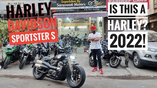 Harley Sportster S 2022  CRAZY LOUD  Customer Review  Jasneet Singh [upl. by Santa724]