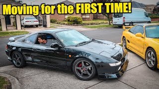 V6 Swapped Toyota MR2 Moves under its own POWER FIRST TIME [upl. by Mayor]