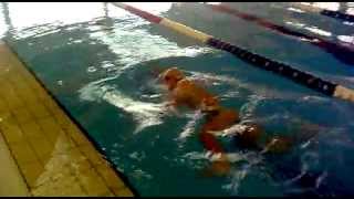 Single Arm Over Side Stroke inphase East  Breast Stroke Single Arm Over SS outofphase West [upl. by Adnesor]