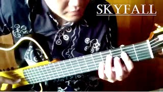 Adele  Skyfall  007 Classical Fingerstyle Guitar Cover wTAB [upl. by Claud]