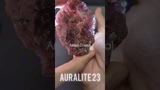 Auralite 23 Cluster Natural Crystal Kristal Batu Alam amare amarebdg [upl. by Stanwood]