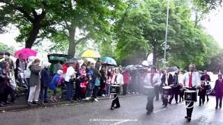 Pelsall Carnival Parade 2012 [upl. by Ecenahs]