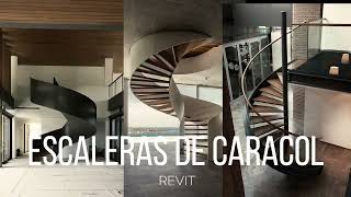 Escalera de Caracol  Revit [upl. by Trudy]