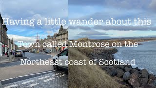 Exploring a town called Montrose on the North east coast of Scotland [upl. by Richy602]