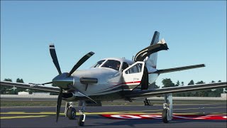 AIRCRAFT ADDITIONS TBM930 MSFS2020 with Open Door BEST FREE ADDON DOWNLOAD flightsimto [upl. by Pomfrey]