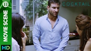 Cocktail  Love Triangle Scene  Saif Ali Khan Deepika amp Diana [upl. by Chandra820]