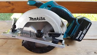 My first tests with the Makita DSS611 18V cordless circular saw [upl. by Cofsky923]