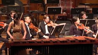 Ayami Okamura plays Paul Creston Concertino for Marimba and Orchestra 1st movement [upl. by Willms]