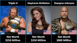 Richest Wwe Wrestlers 2024 [upl. by Azer]