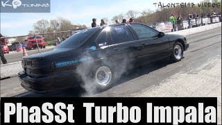 Black Magic Turbo LSx Impala Track Testing [upl. by Pippas520]