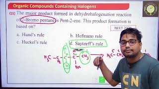 Q1  SAYTZEFFS RUKE  PYQs SOLUTIONS TOPIC WISE  HALOALKANES HALOARENES  NCERT  NEET amp JEE 2025 [upl. by Assiled908]