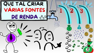 Criar Várias Fontes de Renda e Aposentadoria com os Investimentos [upl. by Vins271]