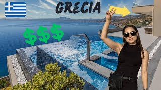 Cazare de LUX in GRECIA cât a costatCreta Heraklion🇬🇷 grecia [upl. by Anifesoj]