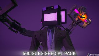 500 Subscriber Special Pack Skibidi Toilet [upl. by Crow]