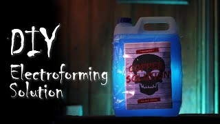 DIY Copper Electroforming Solution [upl. by Eded492]