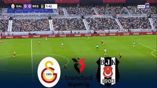 CANLI 🔴 Galatasaray vs Beşiktaş  Derbisi Süper Lig 20242025  Full Match  FL 2025 Gameplay [upl. by Riella806]