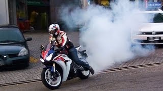 Motos esportivas acelerando em Curitiba  Parte 18 [upl. by Ecnerol73]