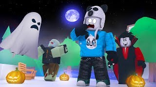 NEW MEEP CITY HAUNTED UPDATE Roblox [upl. by Lekim]